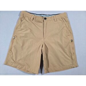 Orvis Shorts Mens 32 Brown Tech Stretch Outdoor Performance Hiking Fishing